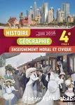 Histoire Géographie Enseignement moral et civique 4e - cycle 4